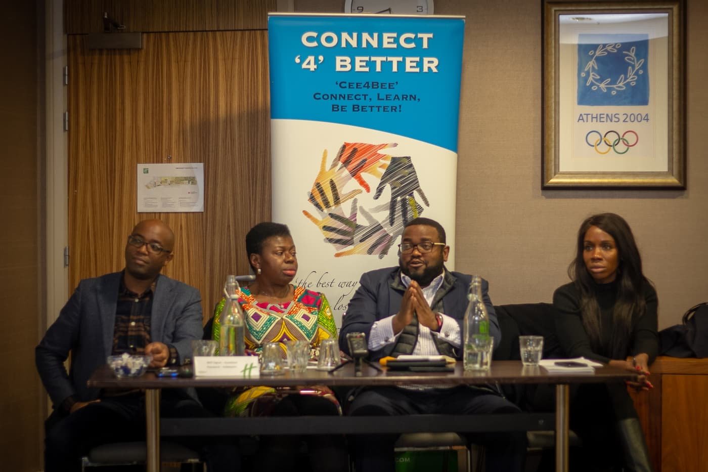 Panellists at a Connect4Better event